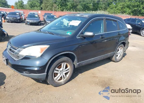 2010 Honda Cr-V Ex z USA, uszkodzony, nr VIN 5J6RE4H50AL049886